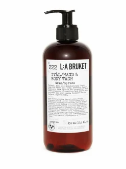 Vartalonhoito<L:A Bruket № 222 Spruce Hand & Body Wash -nestesaippua 450 ml