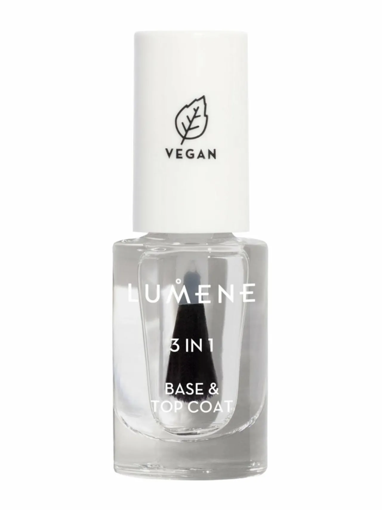 Lumene 3 in 1 Base & Top Coat -alus- ja päällyslakka 5 ml^ Kynnet