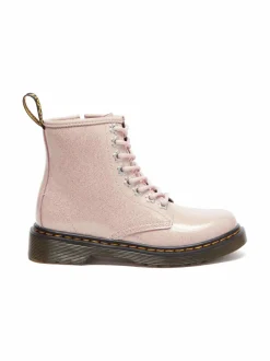 Talvikengät<Dr. Martens 1460 Junior Glitter -nahkanilkkurit POWDER PINK