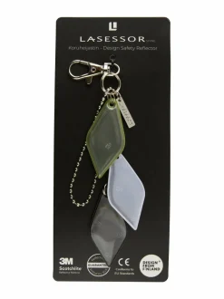 Lompakot & Kotelot<Lasessor 3 Leaves -koruheijastin 450 BLACK/WHITE/GREEN