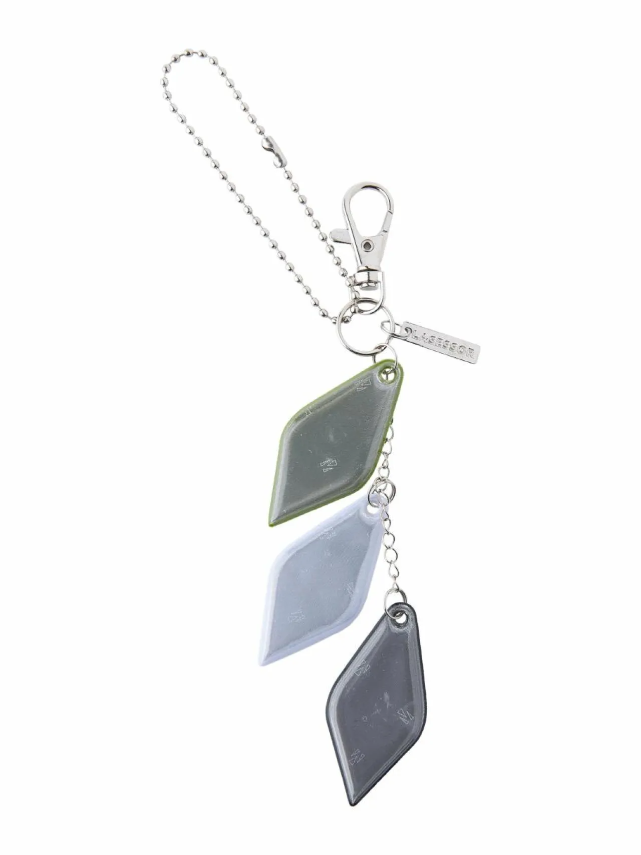 Lompakot & Kotelot<Lasessor 3 Leaves -koruheijastin 450 BLACK/WHITE/GREEN