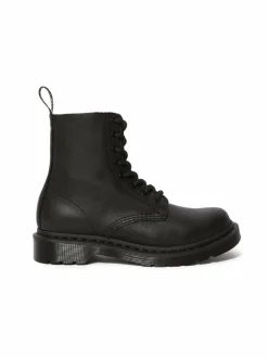 Nilkkurit<Dr. Martens 1460 Pascal Virginia Mono -nahkanilkkurit BLACK