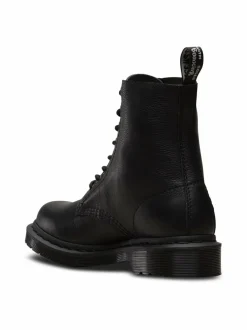Nilkkurit<Dr. Martens 1460 Pascal Virginia Mono -nahkanilkkurit BLACK