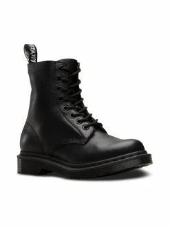 Nilkkurit<Dr. Martens 1460 Pascal Virginia Mono -nahkanilkkurit BLACK