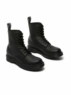 Nilkkurit<Dr. Martens 1460 Pascal Virginia Mono -nahkanilkkurit BLACK