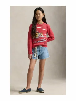 Polo Ralph Lauren 5 pocket -farkkushortsit^ Shortsit