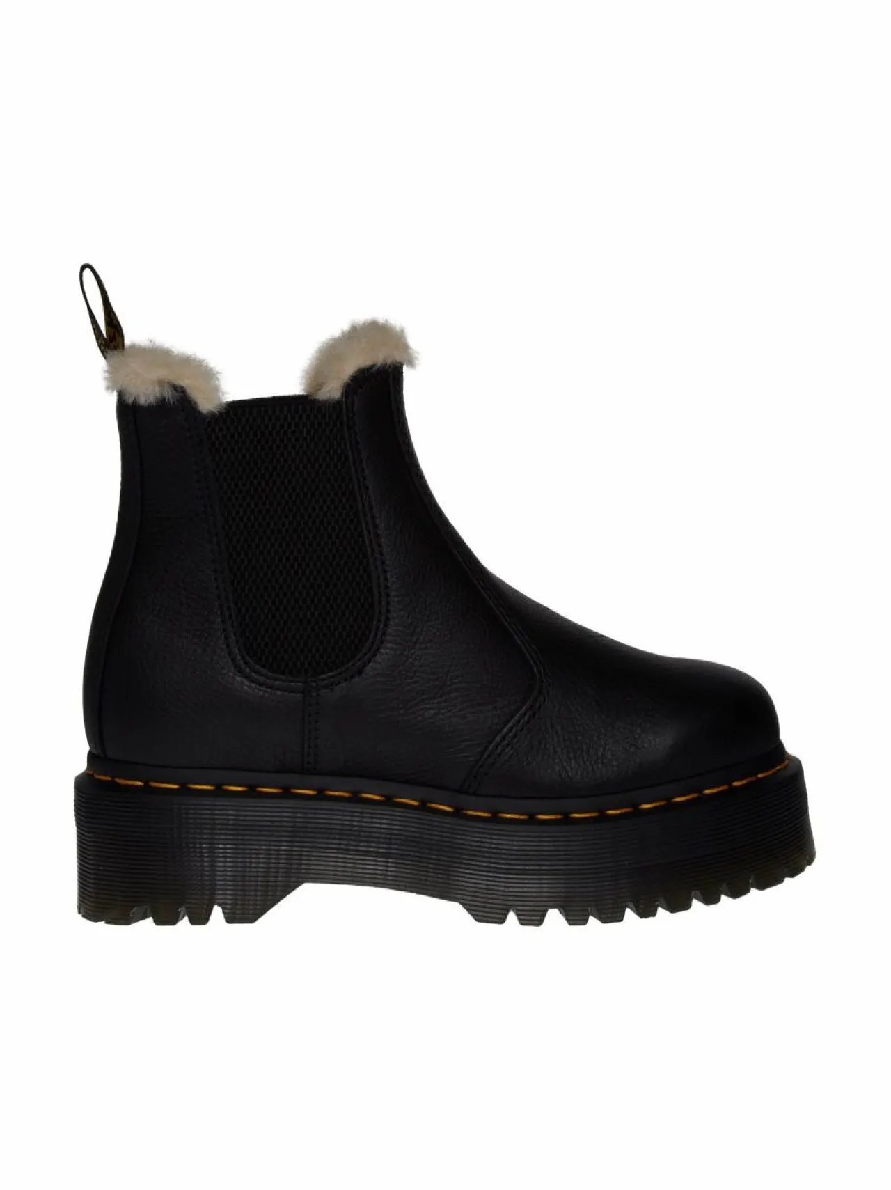 Dr. Martens 2976 Quad Fl Chelsea Pisa -tekoturkisvuoratut nahkanilkkurit^ Nilkkurit