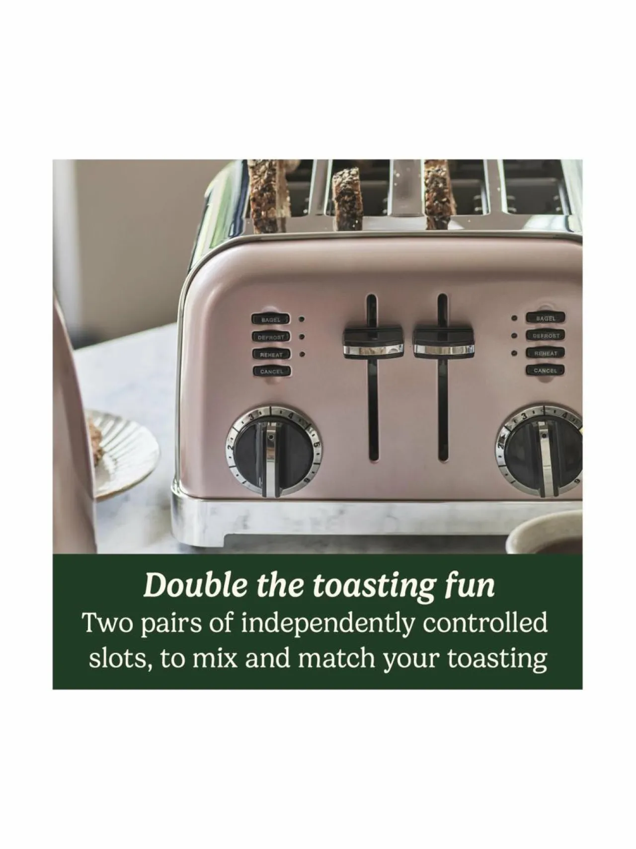 Cuisinart 4 Slice Toaster -leivänpaahdin^ Muut Keittiölaitteet