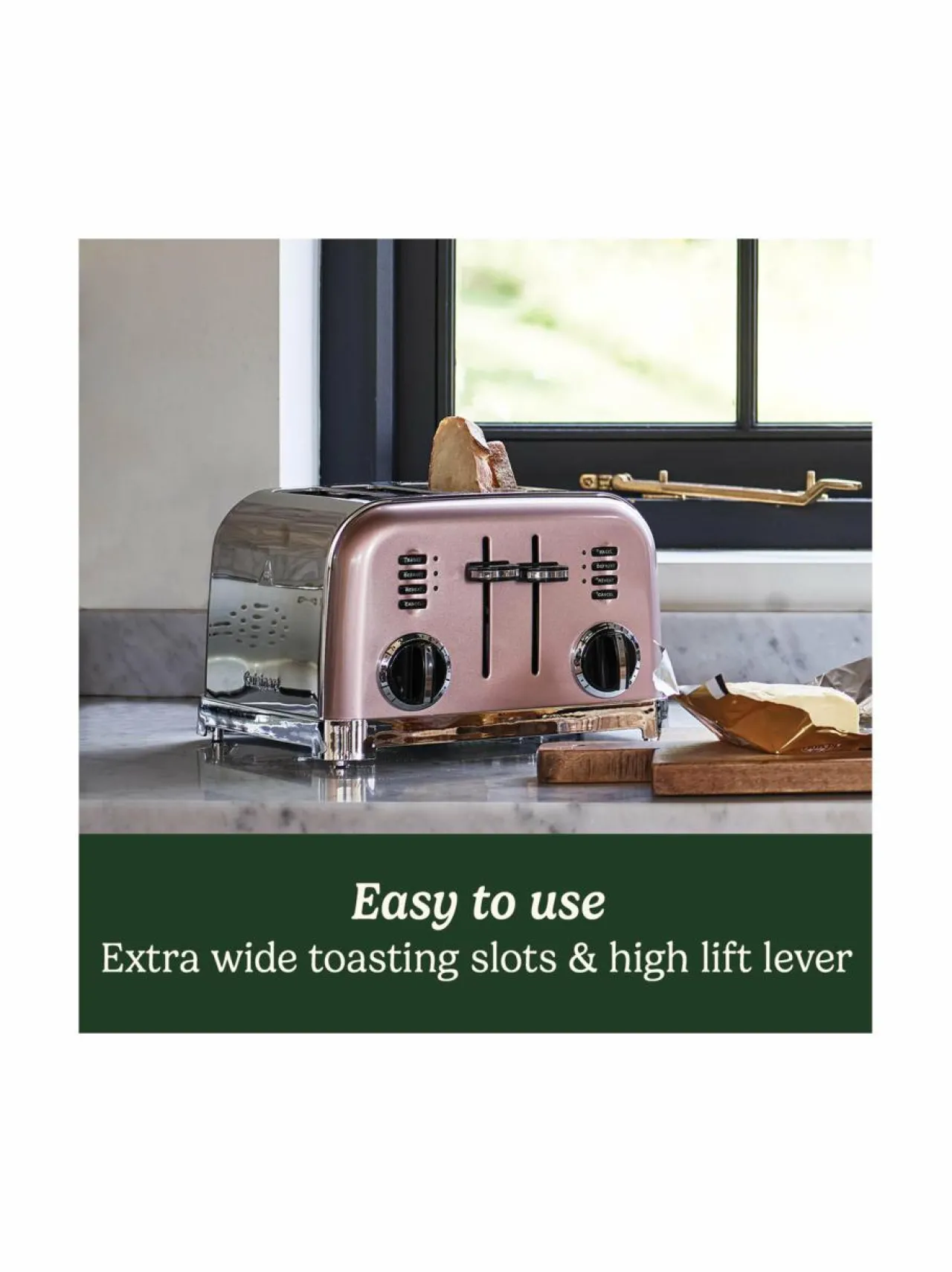 Cuisinart 4 Slice Toaster -leivänpaahdin^ Muut Keittiölaitteet