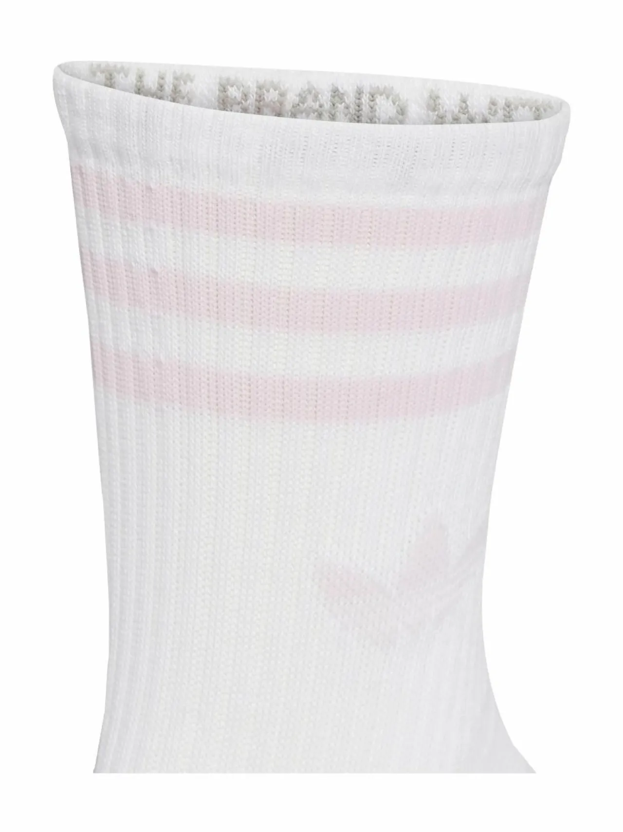 Urheiluasusteet<adidas Originals 3 Stripes Crew -sukat 3-pack JV7405 WHITE/BLACK/CLPINK
