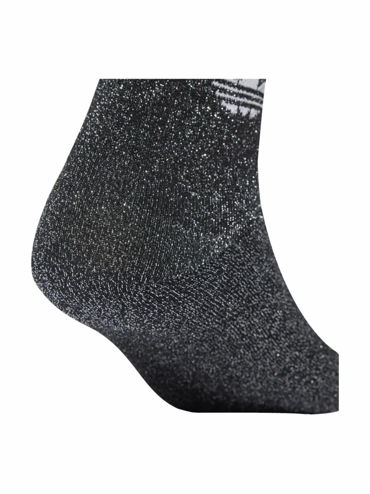 Urheiluasusteet<adidas Originals 3 Stripes Glitter -sukat 2 -pack JV6049 BLACK/WHITE