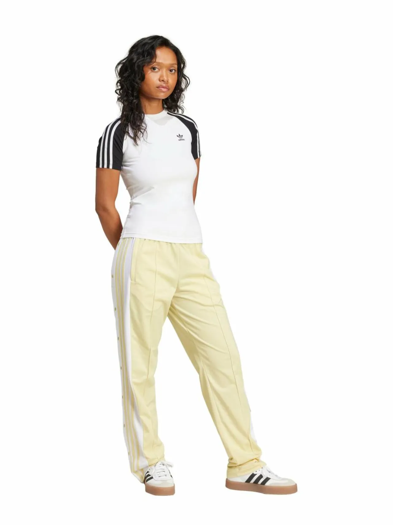 adidas Originals 3 Stripes Slim t-paita^ Paidat, Hupparit & Colleget
