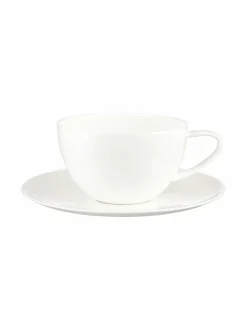 Mukit & Kupit & Asetit<Asa Á Table -lattekuppipari VALKOINEN