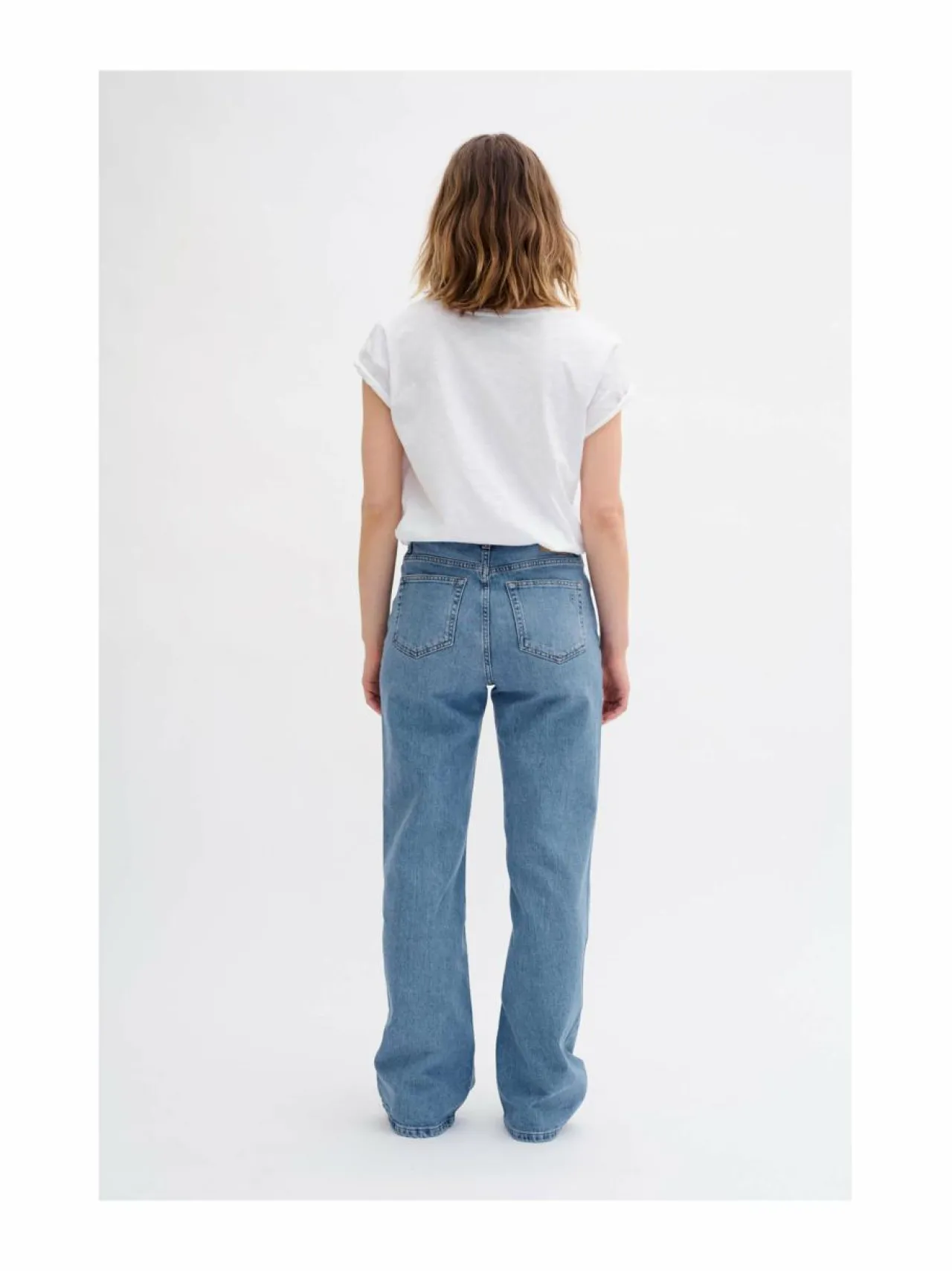Farkut<MY ESSENTIAL WARDROBE 35 The Louis -farkut 100054 MEDIUM BLUE RETRO WASH