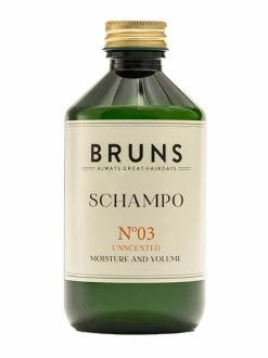 Bruns Products №03 Unscented Shampoo -hajusteeton shampoo^ Hiustenhoito