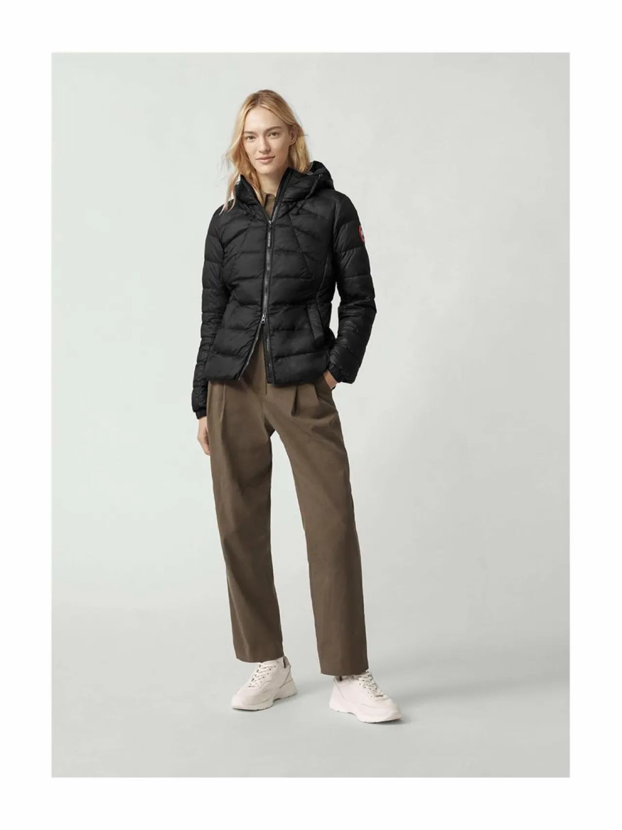 Urheilutakit|Takit<Canada Goose Abbott Hoody -talviuntuvatakki 61 BLACK NOIR