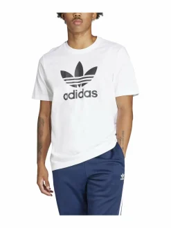 Paidat, Hupparit & Colleget<adidas Originals Adicolor Trefoil t-paita IV5353 WHITE