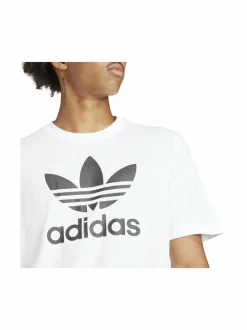 Paidat, Hupparit & Colleget<adidas Originals Adicolor Trefoil t-paita IV5353 WHITE