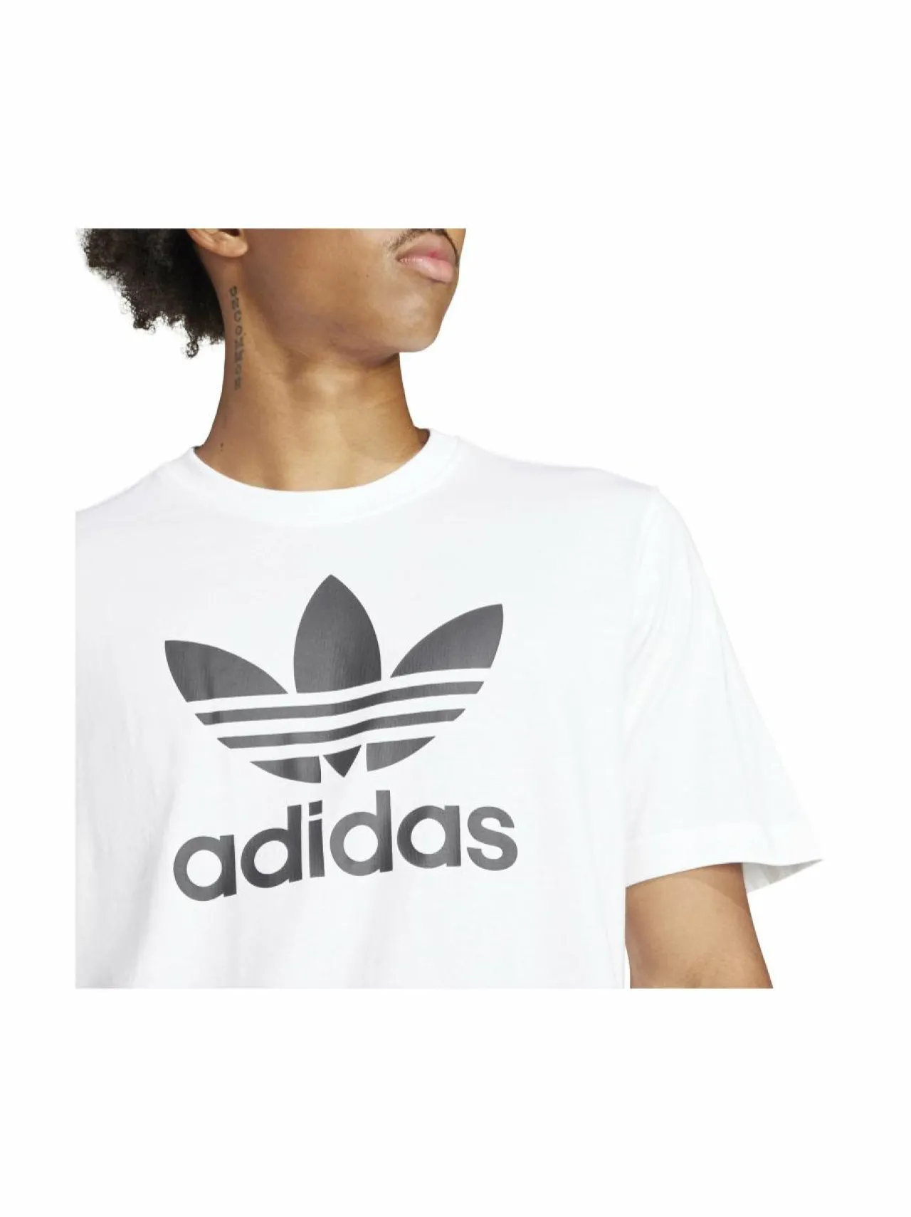 Paidat, Hupparit & Colleget<adidas Originals Adicolor Trefoil t-paita IV5353 WHITE