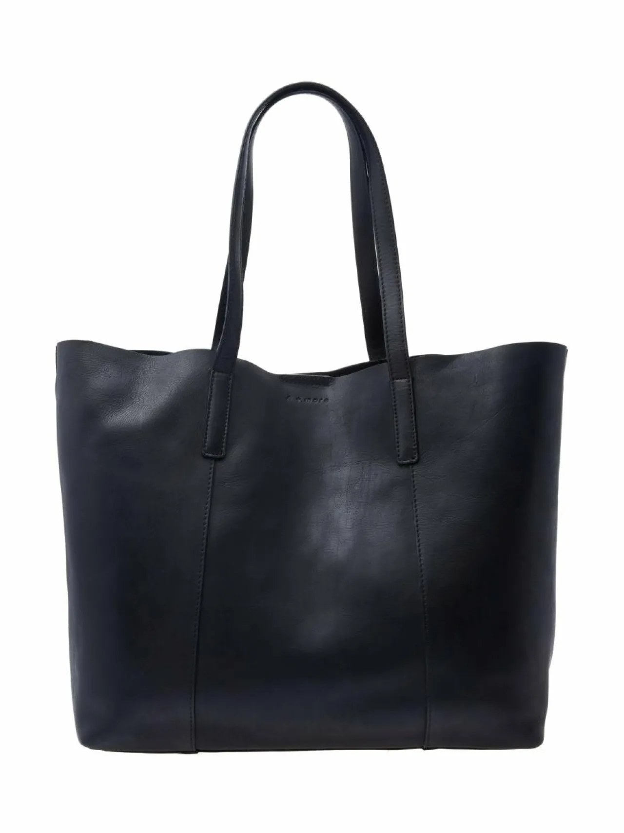 Olkalaukut<A+more Adored Shopper -nahkalaukku BLACK