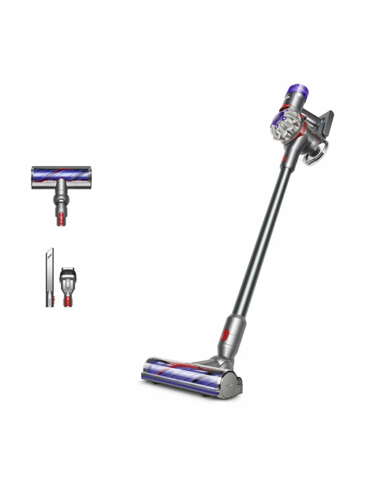 Pölynimurit<Dyson Advanced V8 - johdoton imuri SILVER/NICKEL