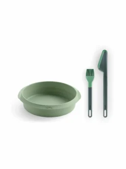 Keitto- & Paistoastiat<Lékué Air Fryer Essential Kit -setti 3 kpl GREEN