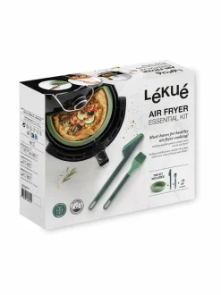 Keitto- & Paistoastiat<Lékué Air Fryer Essential Kit -setti 3 kpl GREEN