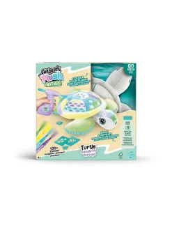 Luovuus & Oppiminen<AIRBRUSH PLUSH Pehmeä kilpikonna ja kynäruisku, 25 cm