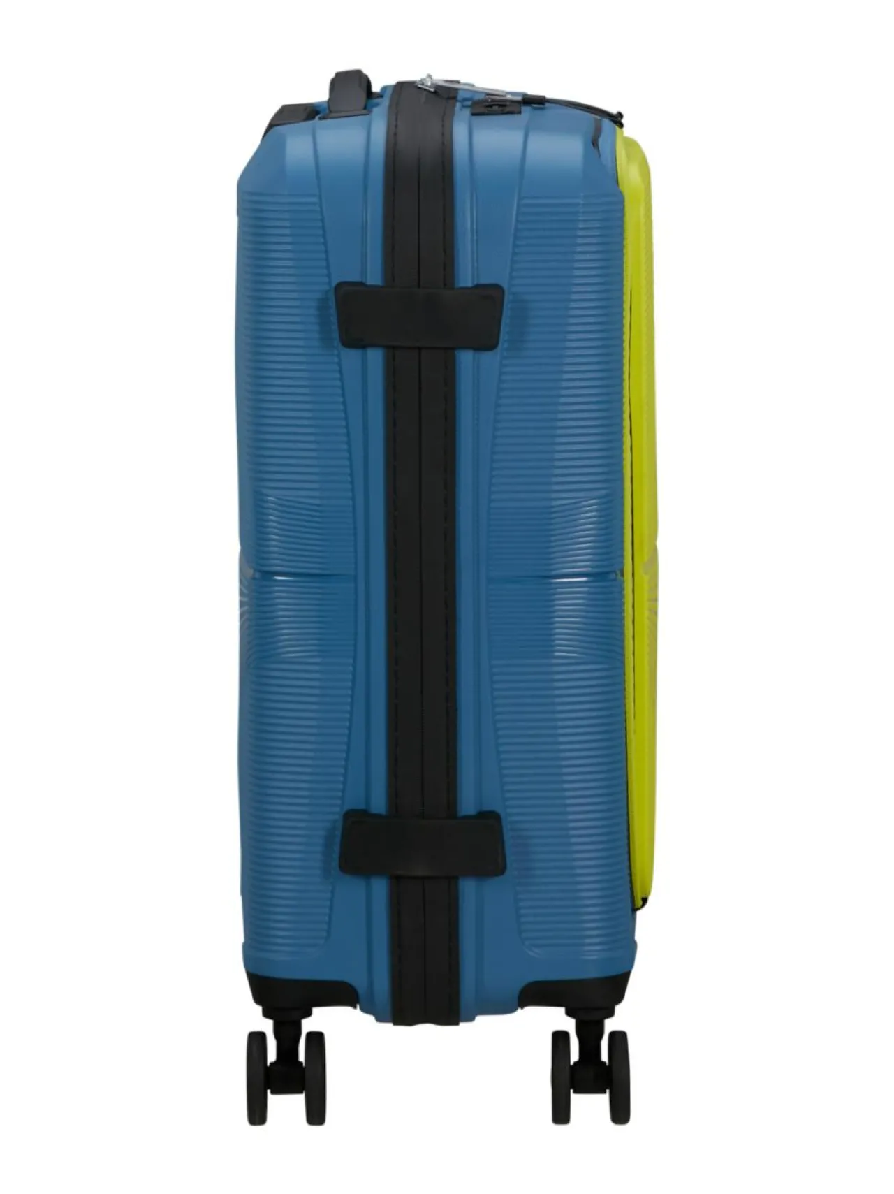 Matkalaukut & Tarvikkeet<American Tourister AIRCONIC SPINNER 55/20 ETUTASKULLA CORONET BLUE/LIME