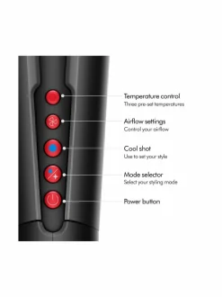 Hiustenhoitolaitteet|Hiustenhoito<Dyson AIRSTRAITONYXG Airstrait™ Straightener -suoristusrauta ONYX BLACK/GOLD