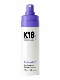 K18 AirWash™ Dry Shampoo -kuivashampoo^ Muotoilu & Viimeistely