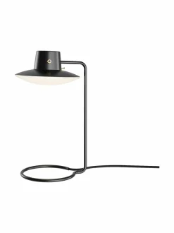 Pöytävalaisimet<Louis Poulsen AJ Oxford -pöytävalaisin 410 mm BLK METAL/OPAL GLASS
