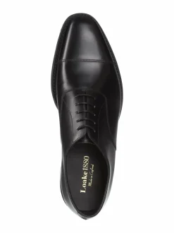 Kävelykengät & Loaferit<Loake Aldwych-nahkakengät B BLACK CALF