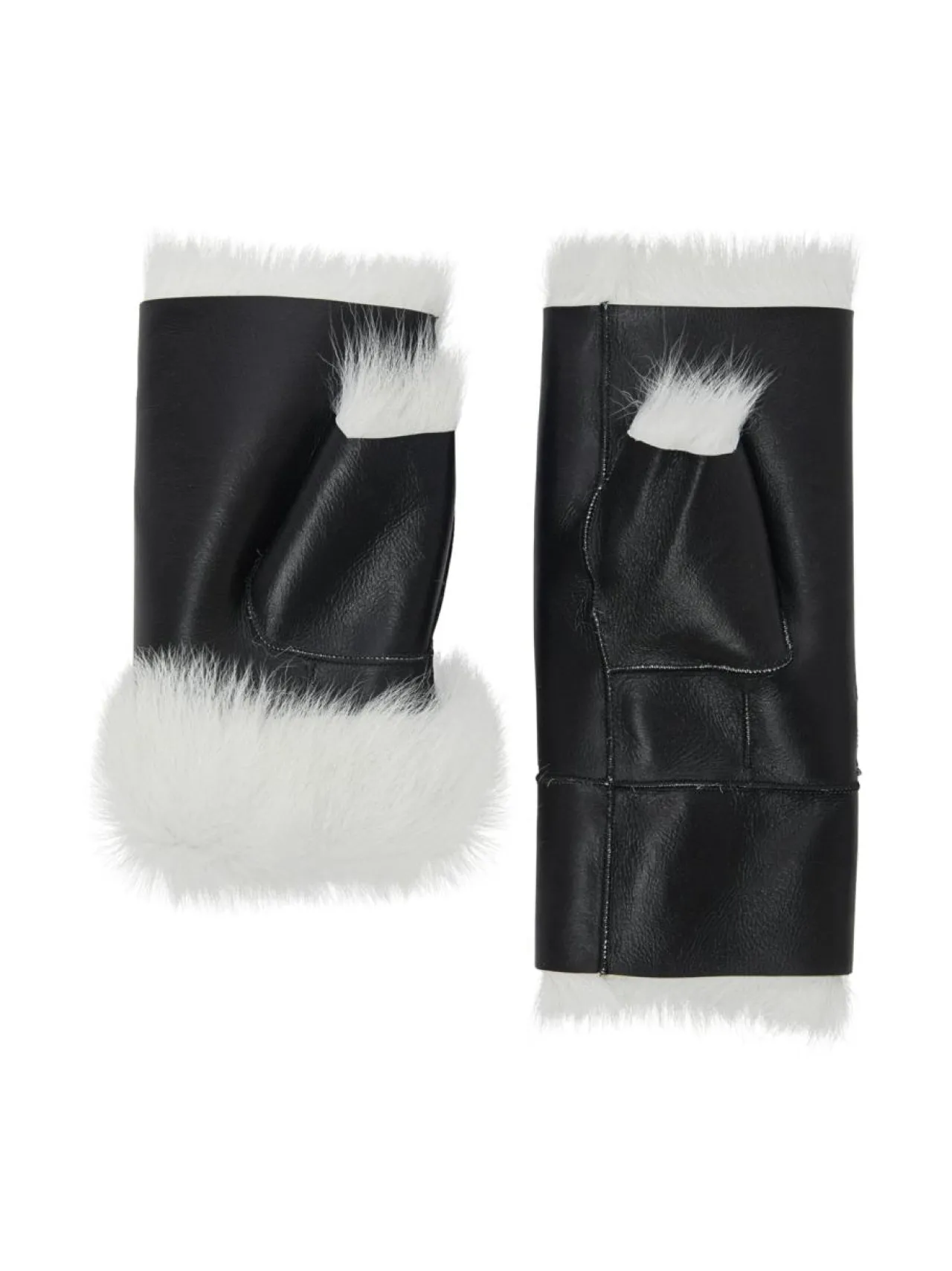 Käsineet<Onar Alexandra Gloves BLACK & WHITE
