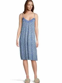 Yö- & Oloasut<A+more Alise-yöpaita LIGHT BLUE PRINT
