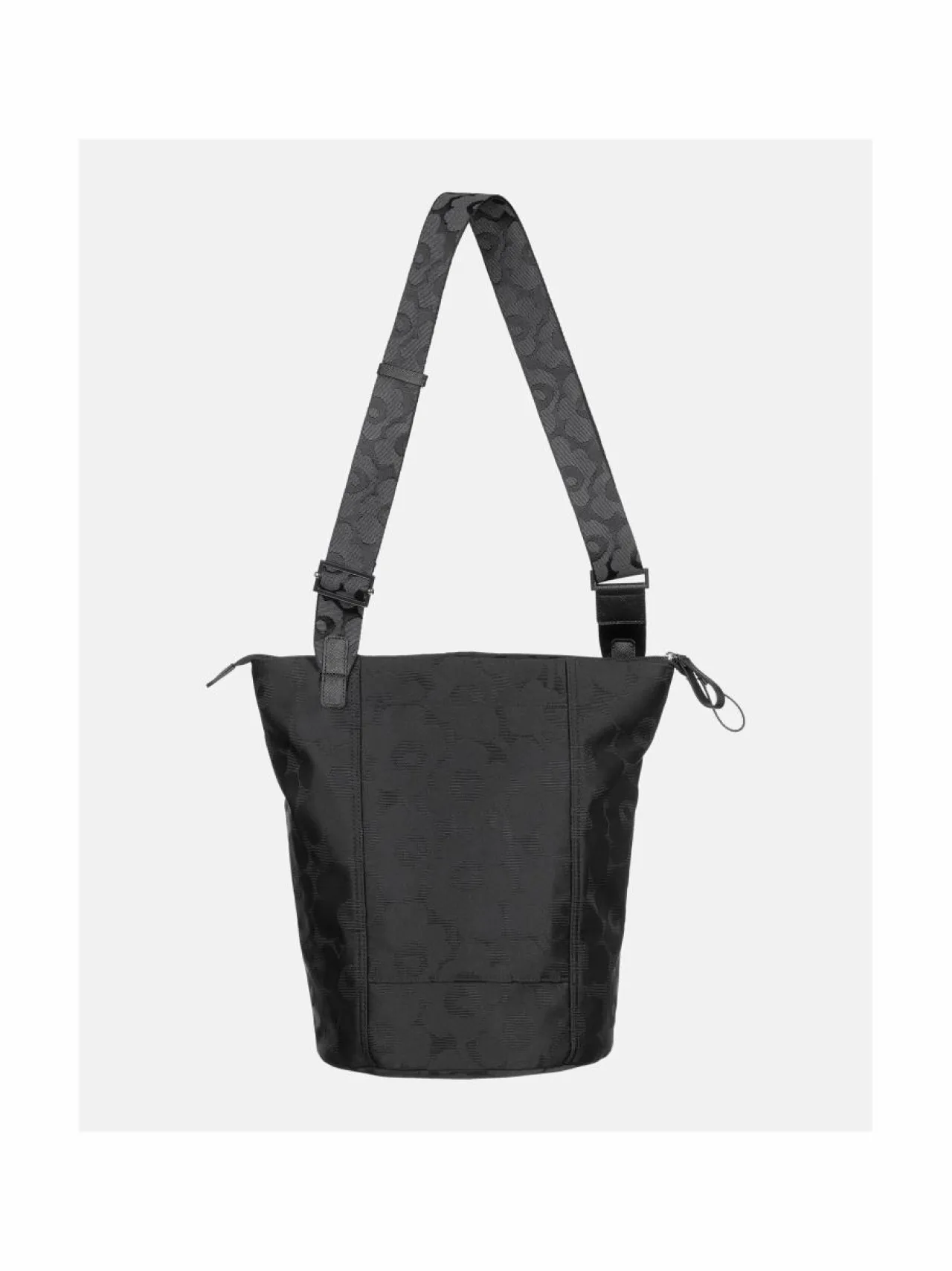 Olkalaukut<Marimekko All Day Bucket Unikko -laukku 999 BLACK, BLACK