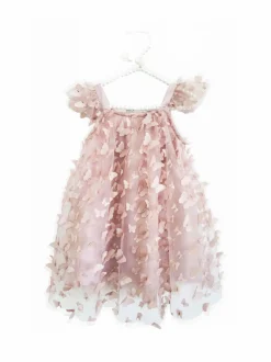 Juhlavaatteet|Juhlavaatteet<DOLLY by Le Petit Tom Allover Butterflies Tutu -mekko PINK