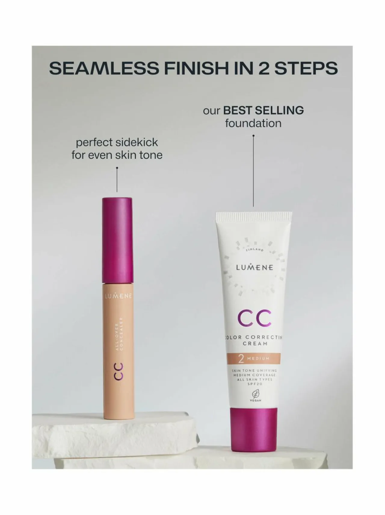 Lumene All-Over Concealer -peitevoide^ Kasvot