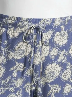 Yö- & Oloasut<A+more Ally-pyjamashortsit DARK BLUE PRINT