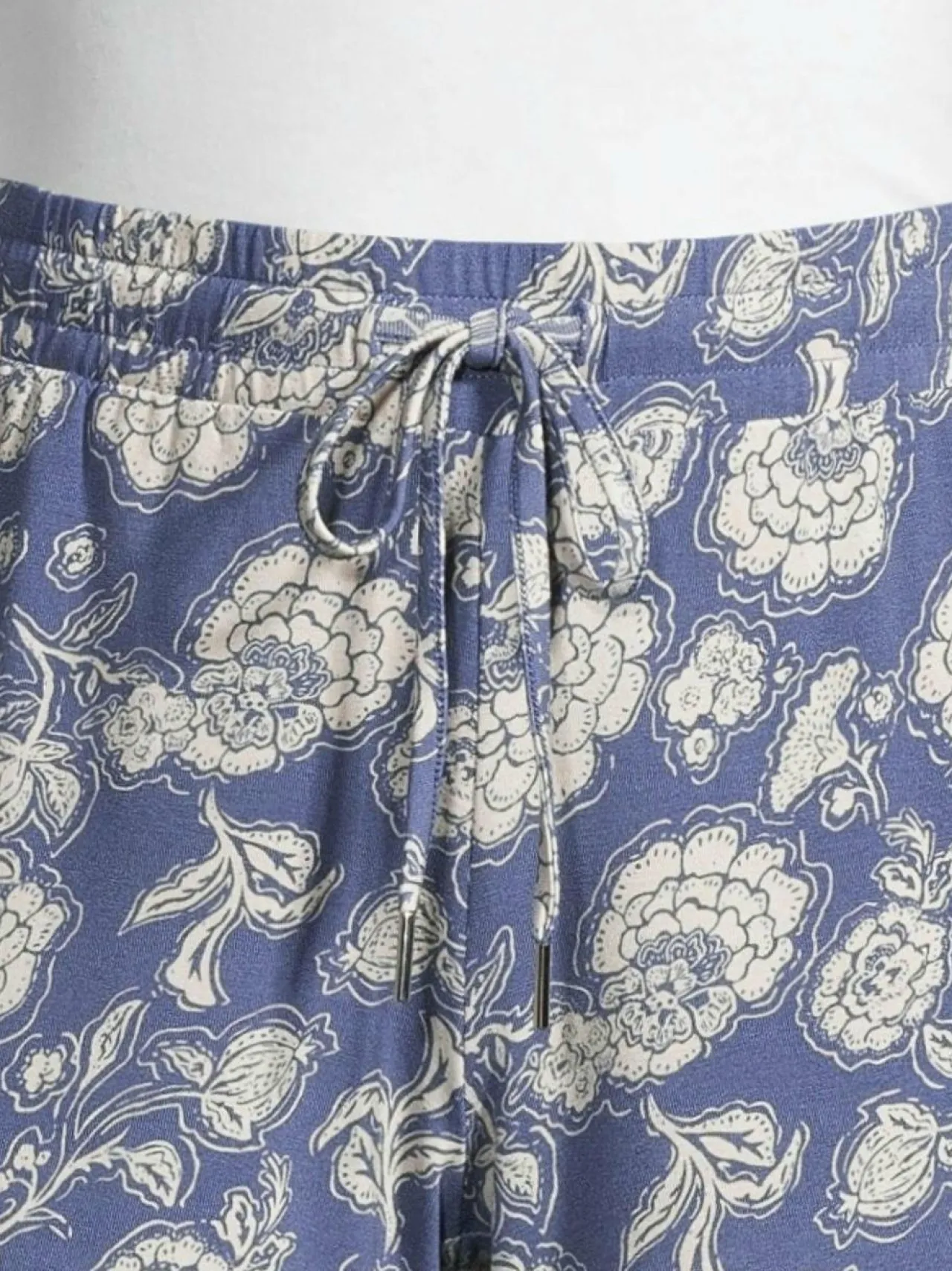 Yö- & Oloasut<A+more Ally-pyjamashortsit DARK BLUE PRINT