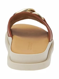 Sandaalit<Ten Points Alma Big Chain Slip-in -sandaalit 319 COGNAC