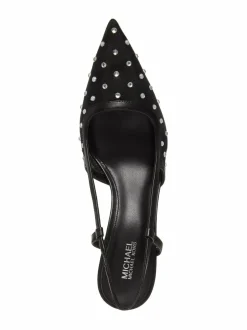 Avokkaat & Korkokengät<Michael Michael Kors Alora Mid Crystal Embellished Mesh -avokkaat 001 BLACK