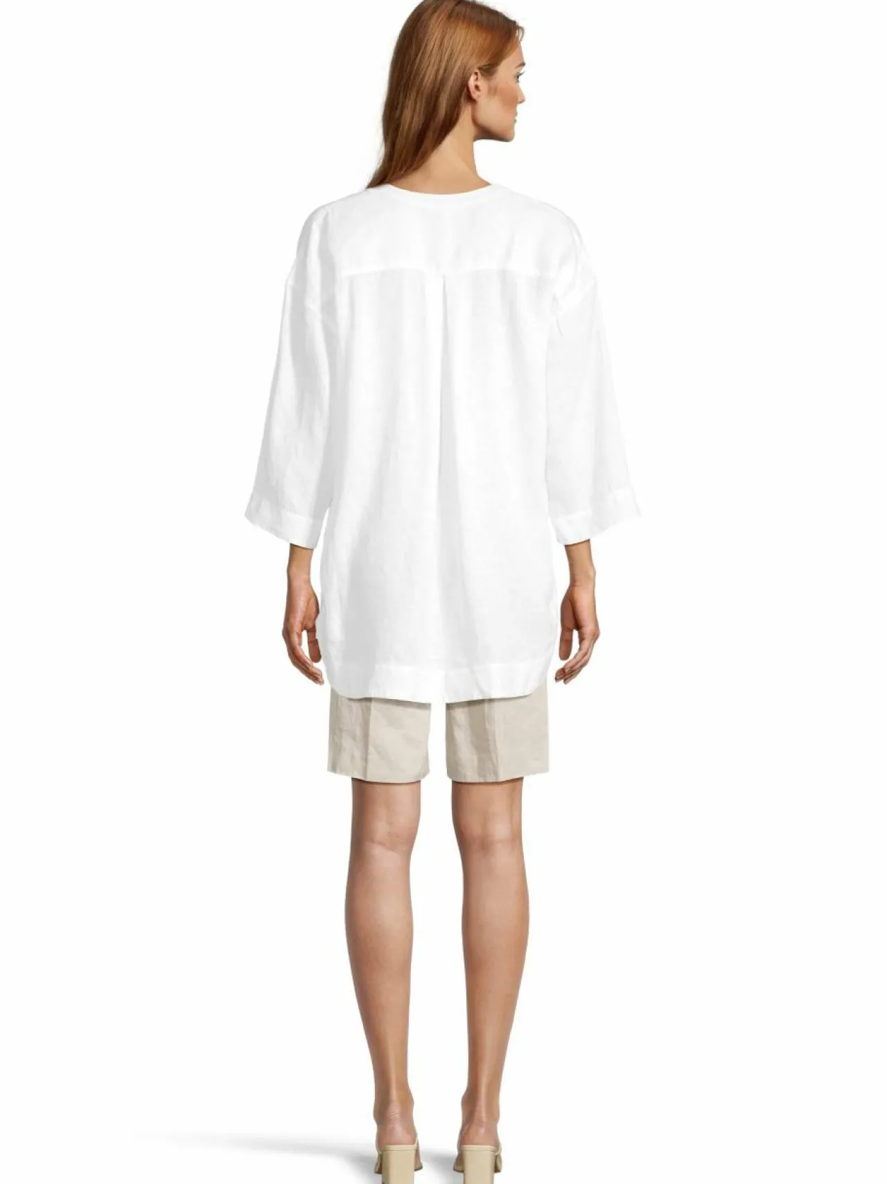 Paidat & Puserot<ESSENTIALS by Stockmann Amalia-pellavatunika WHITE