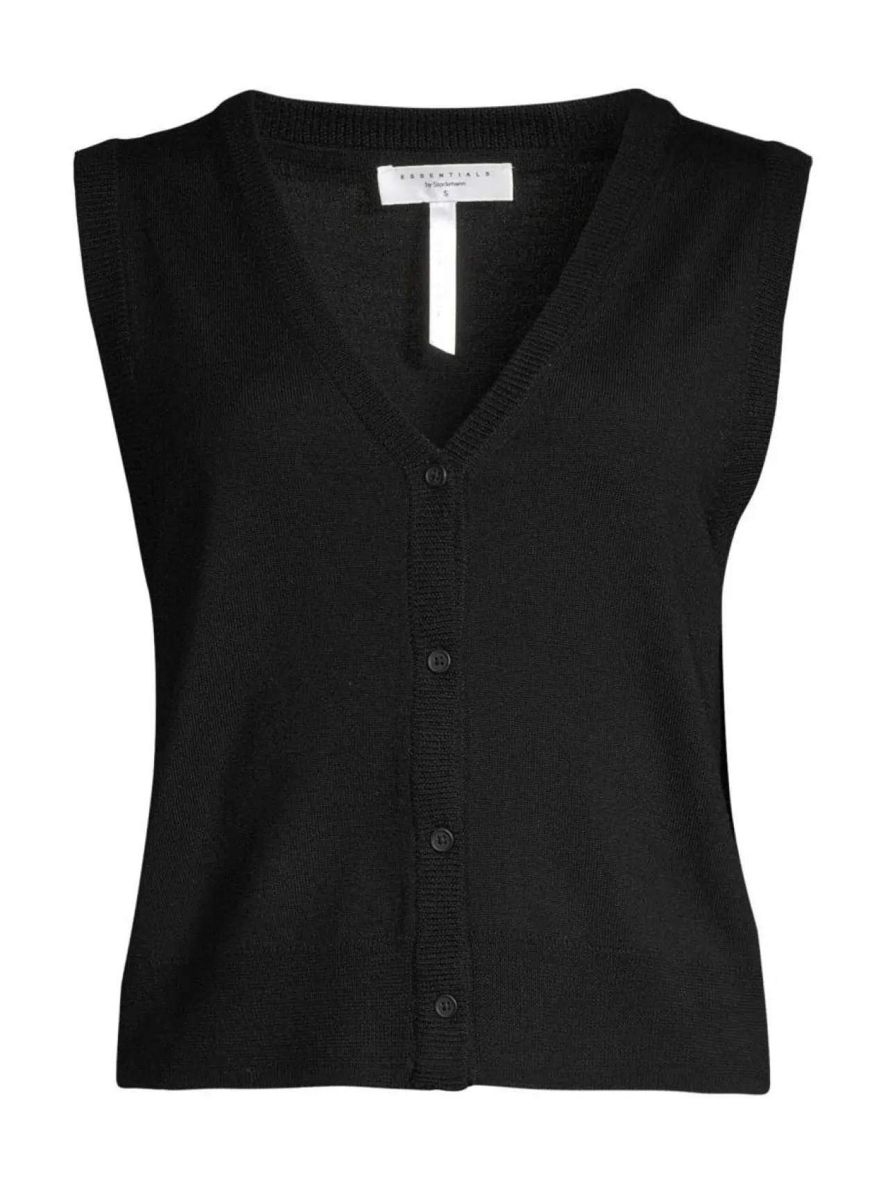 Neuleet<ESSENTIALS by Stockmann Amanda-neuleliivi BLACK 99070