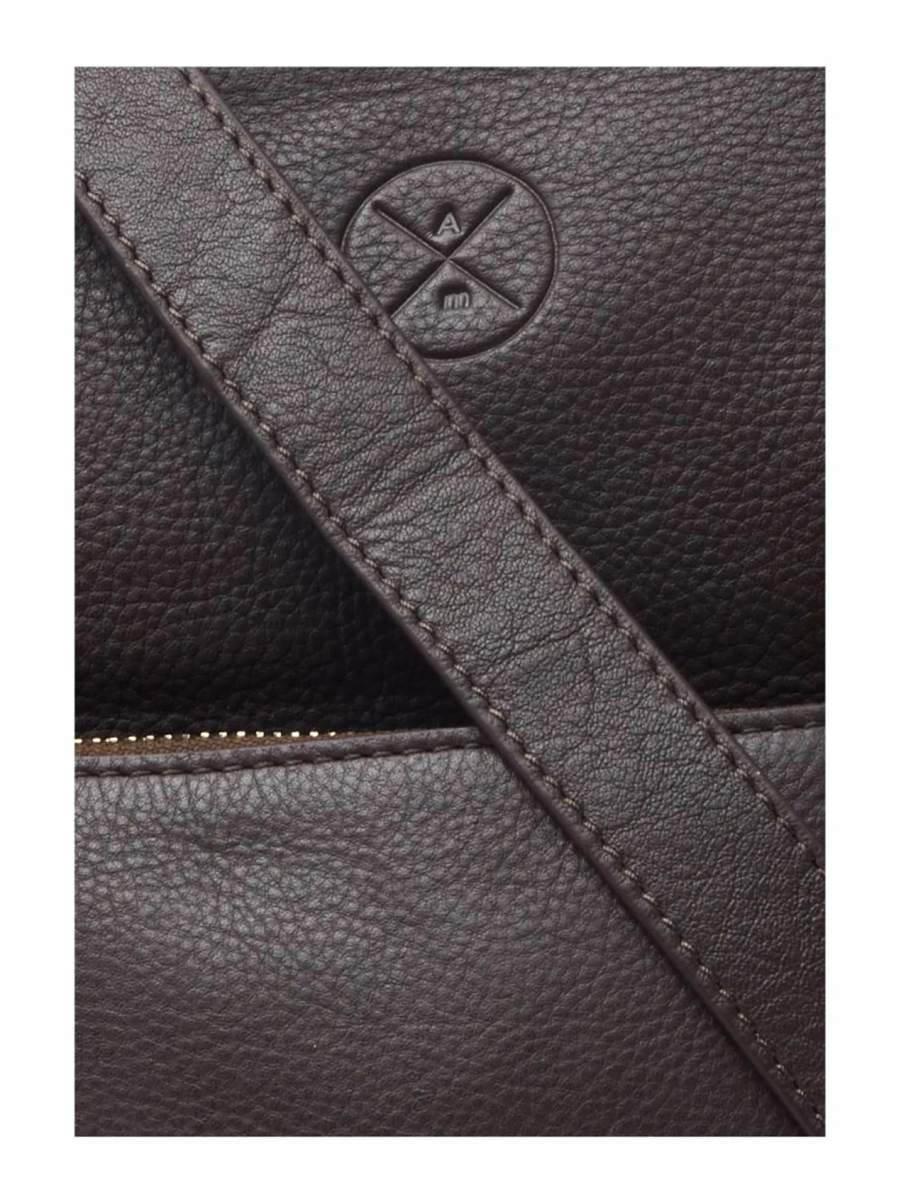 Reput<A+more Amaze-nahkareppu DARK BROWN