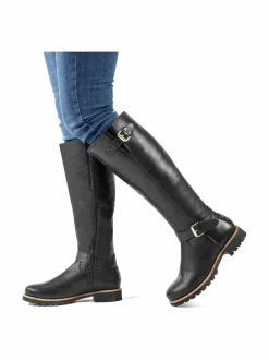 Saappaat<Panama Jack Amberes Igloo Trav Tall Boot -nahkasaappaat B1 NAPA GRASS NEGRO