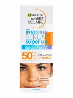 Garnier Ambre Solaire Invisible Serum Super UV for face SPF 50 -aurinkosuojaseerumi^ Aurinkotuotteet