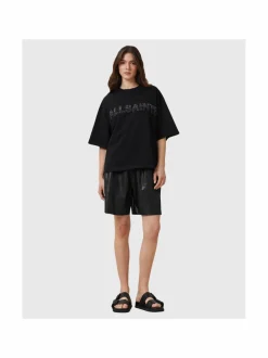 Paidat & Puserot<All Saints Amelie Pearl t-paita BLACK