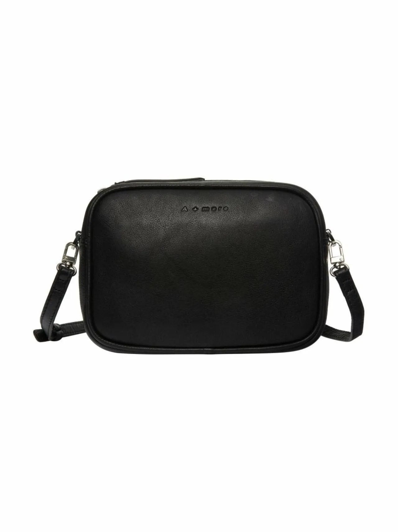 Olkalaukut<A+more Amore Camera -nahkalaukku BLACK