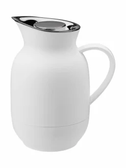 Tee, Kahvi & Vesi<Stelton Amphora-termoskannu 1 l SOFT WHITE